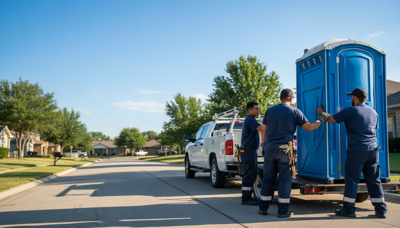 Portable Toilet Rental in Meridian, TX near me